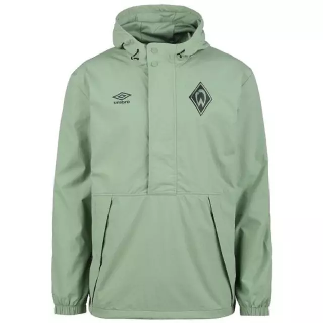 Umbro Werder Bremen Travel Jacke Kapuzenjacke Hoodie Größe XL UVP war 89,90 €