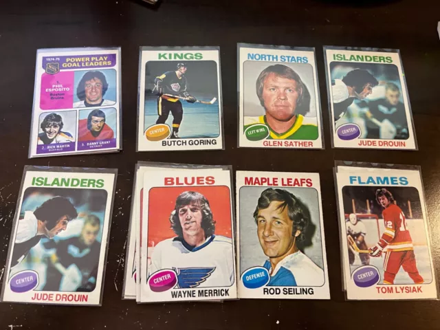 1975-76 Hockey OPC (#200 - #396) -  U-Pick-List (see pics and description)