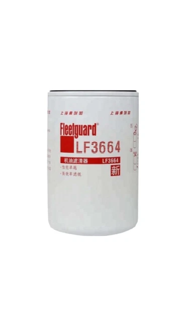 Cummins Fleetguard LF3664 Komatsu Marine And Truck Diesel Engine Lube Oil Filter