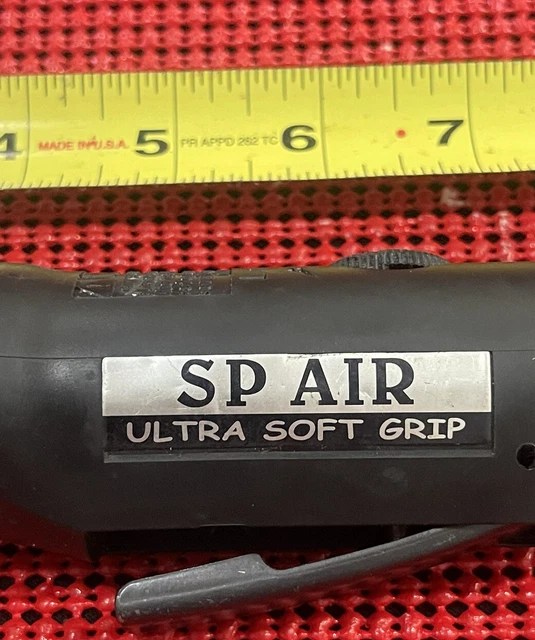 SP AIR ULTRA SOFT GRIP SP-7260 - 1/4" Flat Head Mini Ratchet - Rare 2