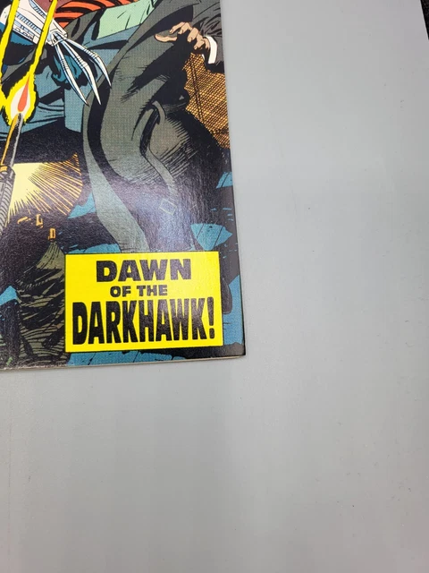 Darkhawk Vol 1 #1 March 1991 Dawn Of The Darkhawk Illustrated Marvel Comic Book 7