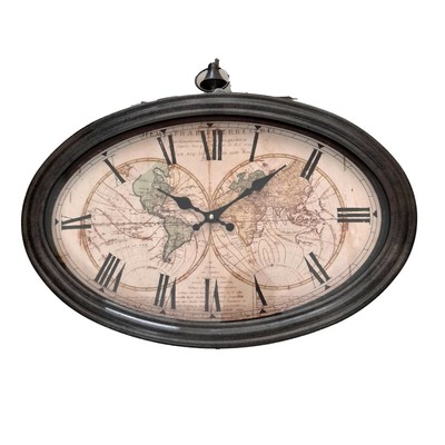 In Puro Vetro Orologio Orologio da parete cucina circa 30 cm Decorazione Macchina da caffè bianco 