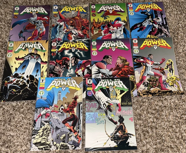 Dark Horse Comics Lot Will to Power #1-11 1994 NM