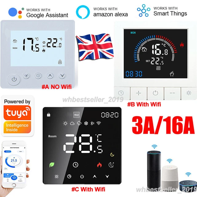 TUYA WIFI SMART Thermostat Water/Heating/Gas Boiler Remote Controller