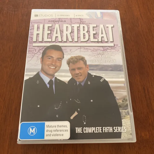 HEARTBEAT The Complete Fifth Series DVD Region 4 PAL ITV M Free Tracked Postage