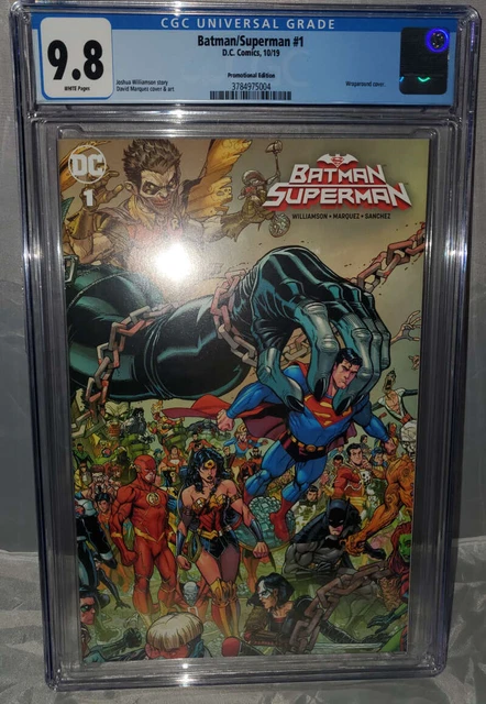 Batman/Superman #1 CGC 9.8 White Pages DC Comics 2019 Promotional Edition