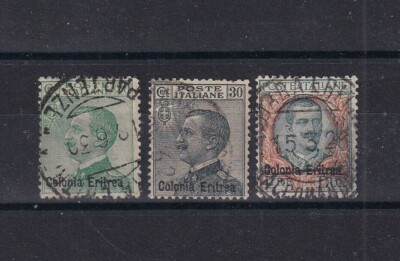 93/95 Nuovi Integri ** Centrati Colonie 1925 Eritrea n 