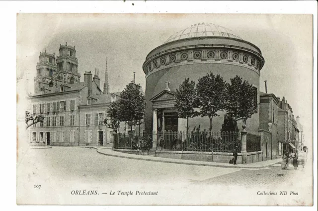 CPA-Carte Postale France-Orléans-Temple Protestant -1904 VM28305