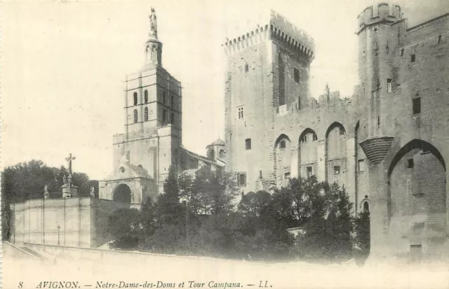 84  Avignon   Notre Dame Des Doms Et Tour Campane