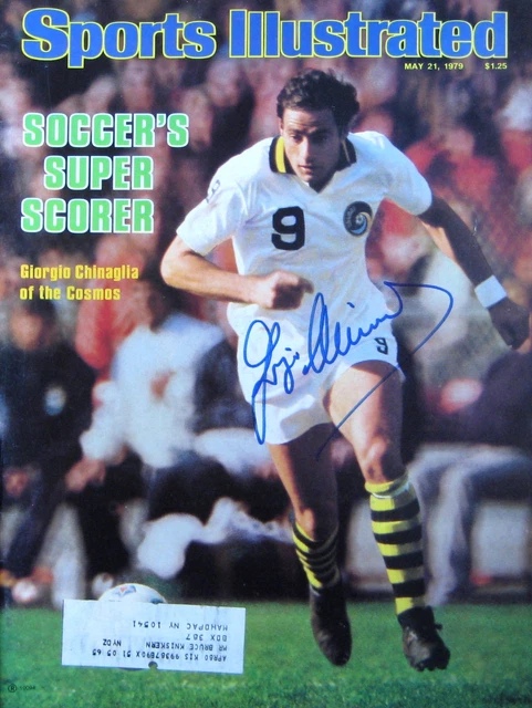 New York Cosmos: A New York Cosmos, match worn, 1977, white home shirt
