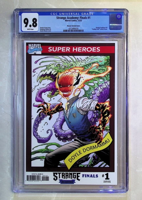Strange Academy Finals #1 (2022 Marvel) 1st Print Dustin Weaver Variant CGC 9.8