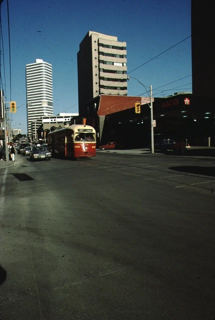 TTC Toronto Transit Commission PCC Streetcar Original Kodachrome Kodak slide