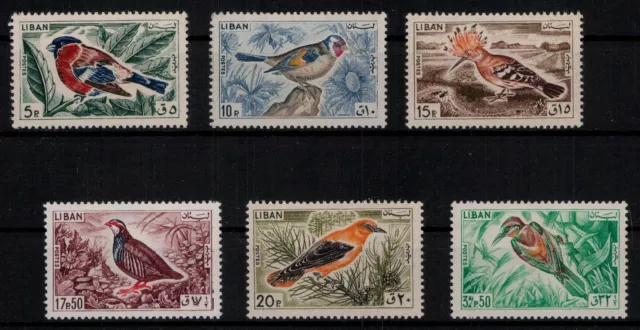 Libanon; Vögel 1965 kpl. **  (55,-)