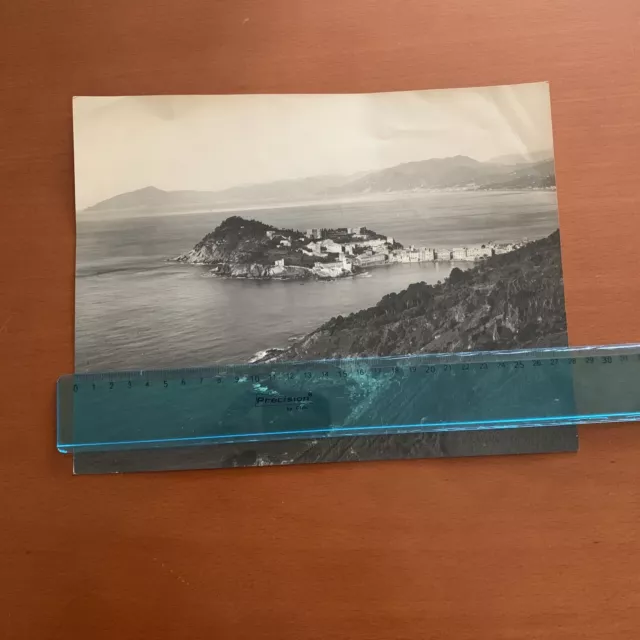 SESTRI LEVANTE - Vecchia Fotografia  cm 28x21 su Carta Forte - Originale 1900-30