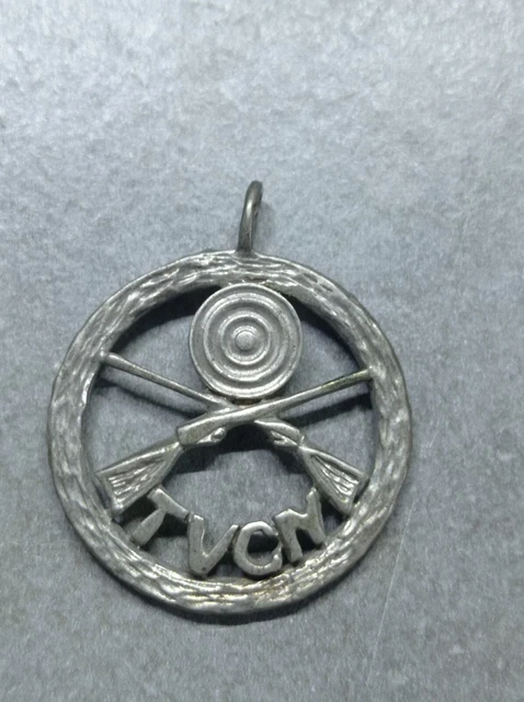 Badge Medal Firing Tvcm Silver REF00778J