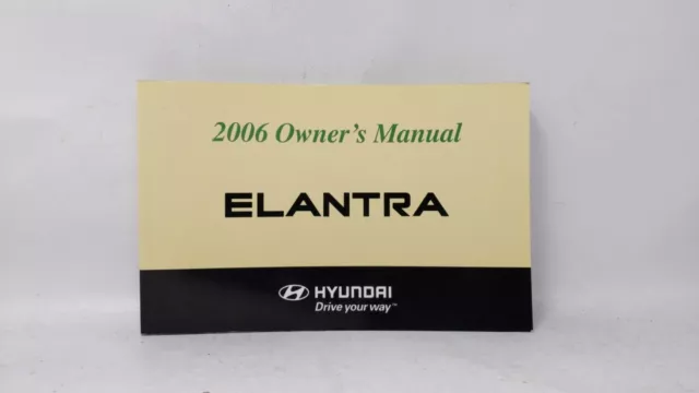 2006 Hyundai Elantra Owners Manual UMA5L