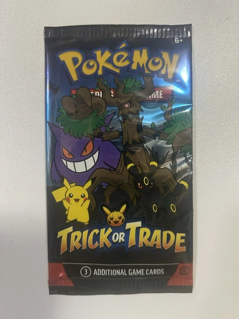 Halloween Pokemon Cards Pokemon Trick Or Trade Booster Bundle (2024) - 35  Mini Packs, 3 Cards Each Pokemon Packs