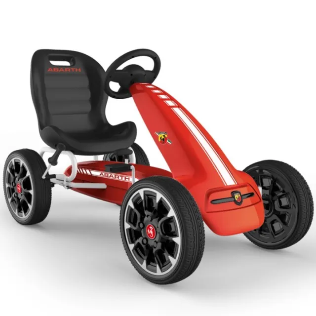 Licensed Abarth Ride On Pedal Go Kart for Kids/Children - Red, Brand New