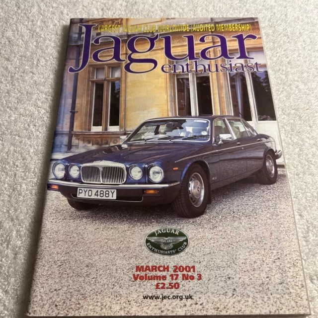 Jaguar Enthusiast Magazine March 2001