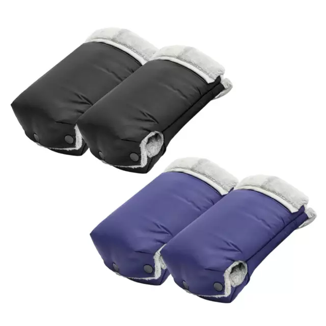 Stroller Fleece Hand Muff Pram Pushchair Gloves Extra Thick Stroller Accessories