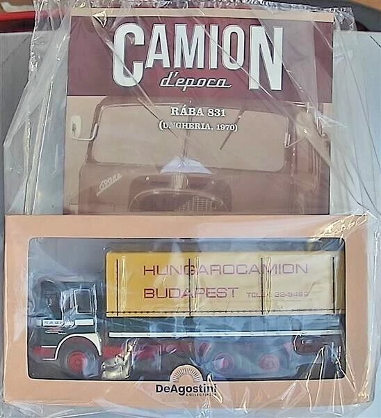 RABA '831 HONGRIE 1970 Camion DE AGOSTINI Vintage N.41