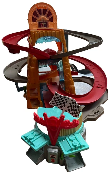 DISNEY PIXAR CARS Radiator Springs Mountain Race Track Mattel (no Cars ...