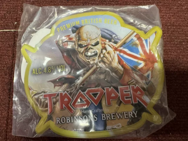 Iron Maiden Beer Pump Tin Clip