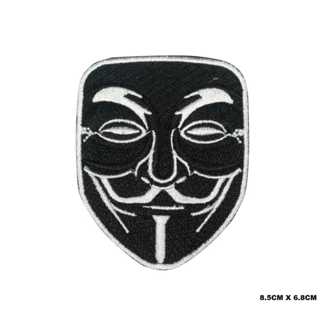 Anonymous Movie Embroidered Patch Iron On/Sew On Patch Batch For Clothes