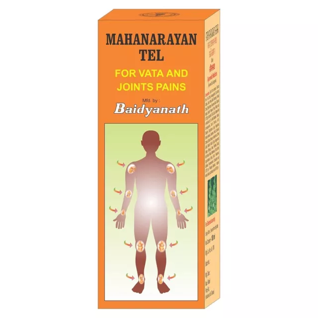 BAIDYANATH MAHANARAYAN TEL Massage Oil Helps Intant Relieve Joint Pain ...