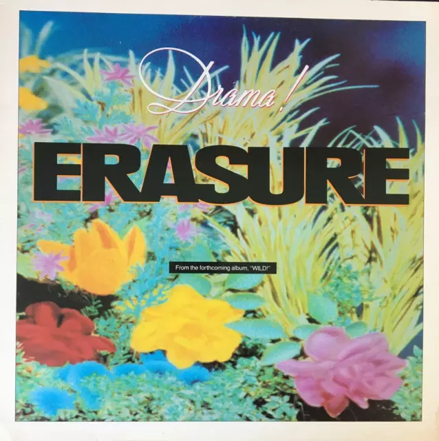 Erasure Drama! Act 2 12'' Vinyl Mute Records 12Mute89 1989 Synth Pop Uk First