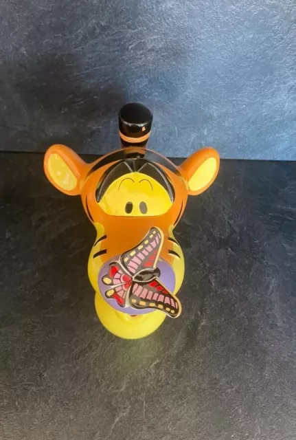 Lovely Cardew Collectable TIGGER HEAD Teapot with Butterfly In Good Condition 2