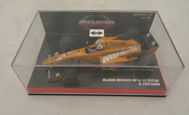 Minichamps F1 1/43 - McLaren Mercedes MP4-17 - David Coulthard N°3 - 2002