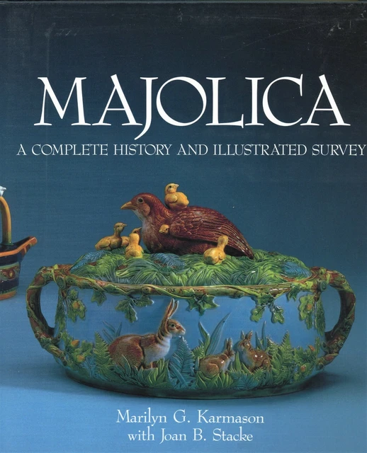 ANTIQUE MAJOLICA POTTERY History Types Makers Marks / InDepth