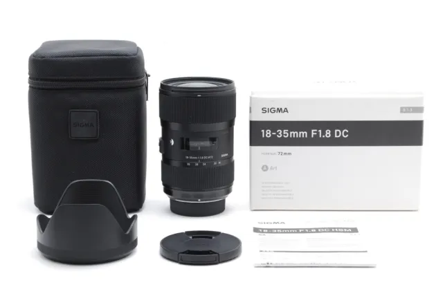 【MINT】SIGMA 18-35mm F/1.8 DC HSM Art A013 Lens For Nikon From Japan #2550