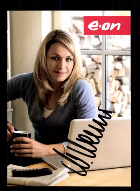 Magdalena Neuner Autogrammkarte Original Signiert Biathlon + A 173286