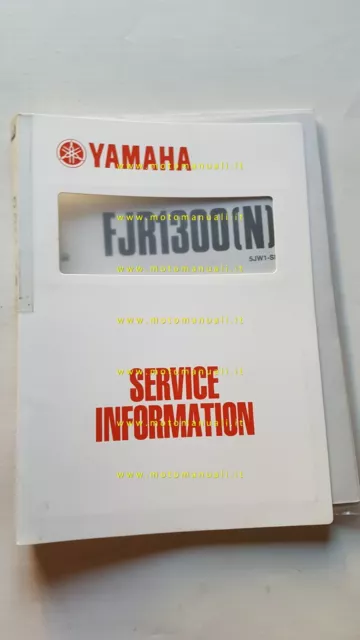 Yamaha FJR 1300 2001-2 Service Information manuale officina italiano originale