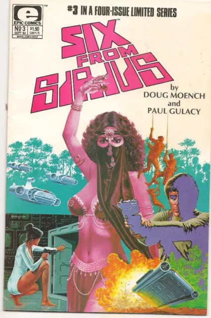 Epic Comics Six from Sirius #3 of 4 Sep '84  Comic Book
