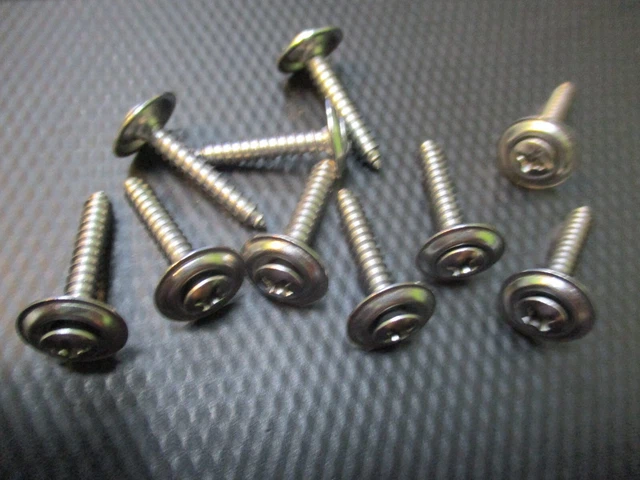 British car interior trim screw with washer 1" long, Austin, MG, Triumph Jaguar