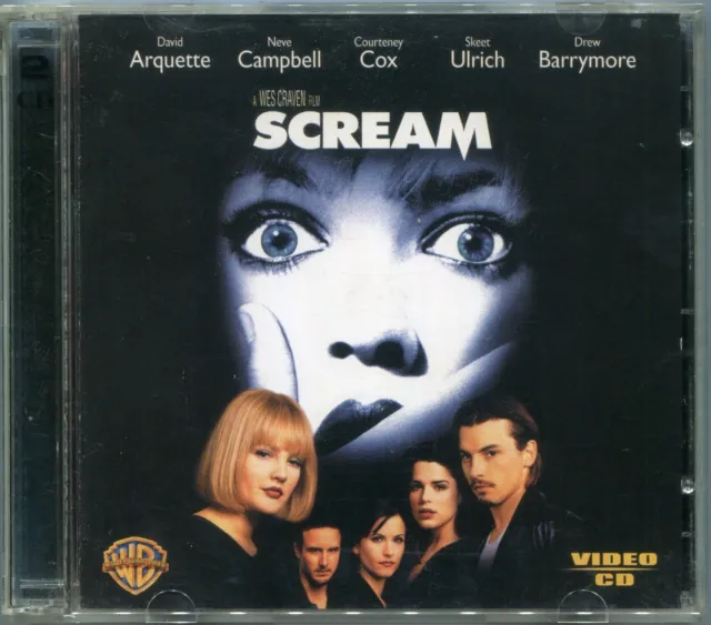 Mega Rare 1996 Scream Original Video CD VCD Set Slasher Cult Classic Wes Craven