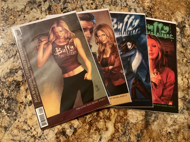 Buffy the Vampire Slayer Long Way Home LOT Dark Horse Comics Part 1, 2, 3, 4