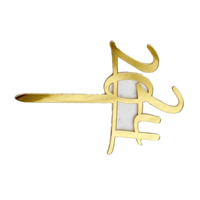 SNOWFLAKE CHRISTMAS PARTY Cake Toppers Acrylic Hello 2024 Cake