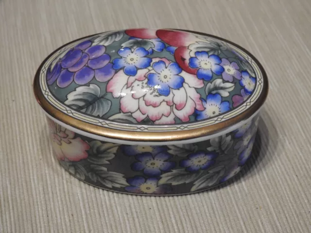 Royal Doulton Orchard Hill Small Lidded Trinket Box H5233 1994