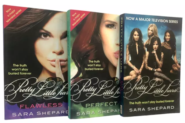 Sara Shepard Drama Paperback Book Lot  Bundle  Pretty Little Liars Perfect