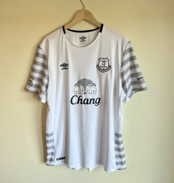 FC Everton 2015/2016 Away Football Shirt Soccer Jersey Kit Umbro Men's Size 2XL