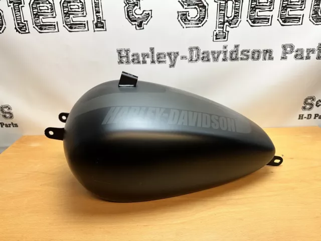 Genuine Harley-Davidson Softail Fat Bob MK8 FUEL TANK Denim Black 61000495BYM