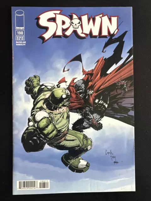 Spawn #198 Image Comics 1st Print Todd Mcfarlane 1992 Series Low Print Run Fine