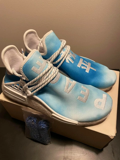 adidas gazelle silver green womens Adidas Pharrell NMD HU China Pack Peace (Blue) main image 0