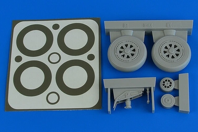 Iris 2227 1/32 A-1H Sky Radar Wheel With Paint Mask Seal For Trumpeter