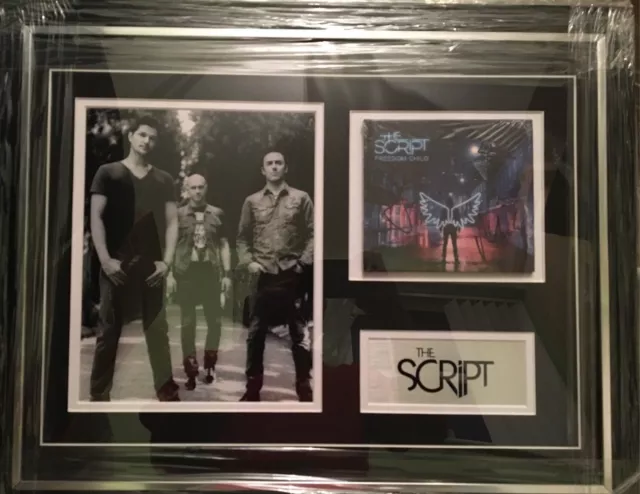 The Script Freedom Child Signed Limited Edt Album Presentation !! 2/5