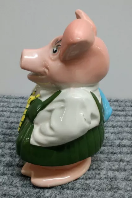 Nat west Vintage Pig Annabel Piggy Bank Money Box Wade England Collectable 3